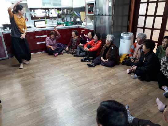 지난 4일 홍북읍에서 진행된 '찾아가는 양성평등교육'