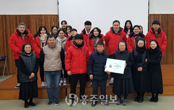 지난 18일 이철이 대표가 꽃동네 연수원 관계자들을 대상으로 강의 했다.