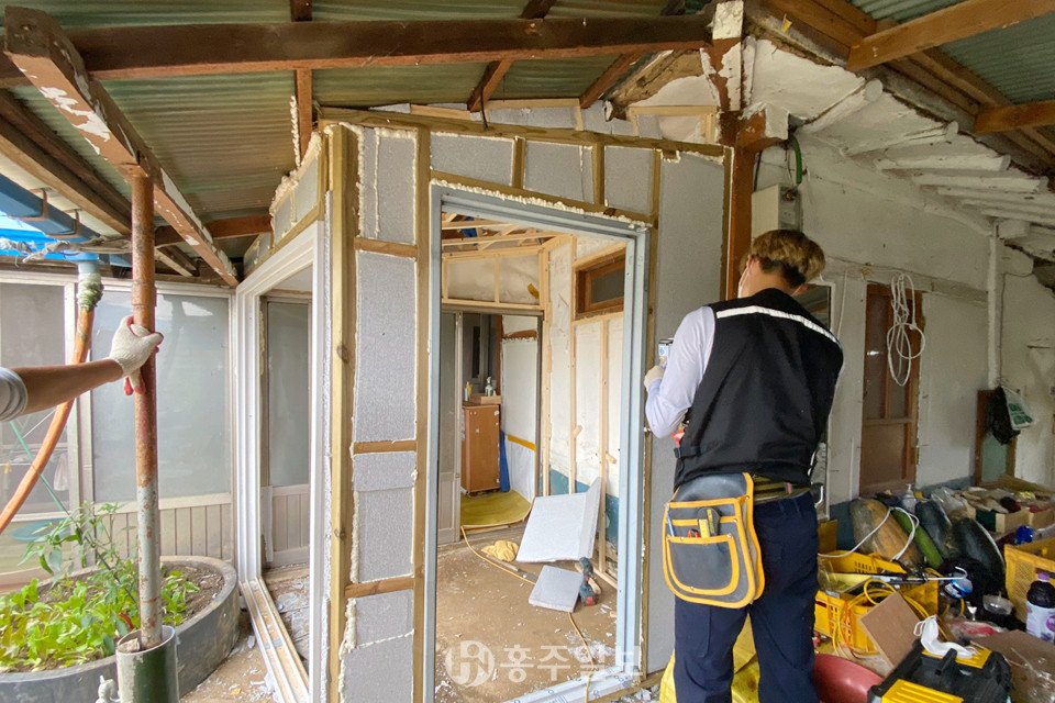 지난해 주거정비 현장.