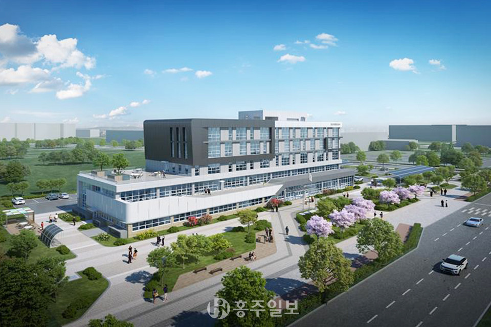 정부충남지방합동청사 조감도.