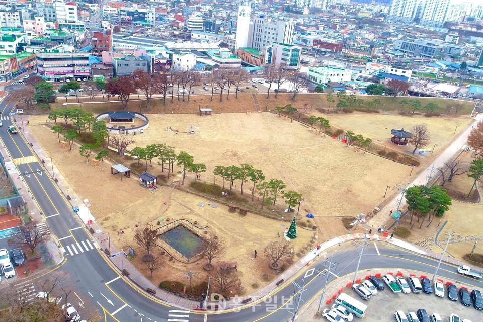 홍주읍성 여가문화 공간 조성(출처 홍성군)