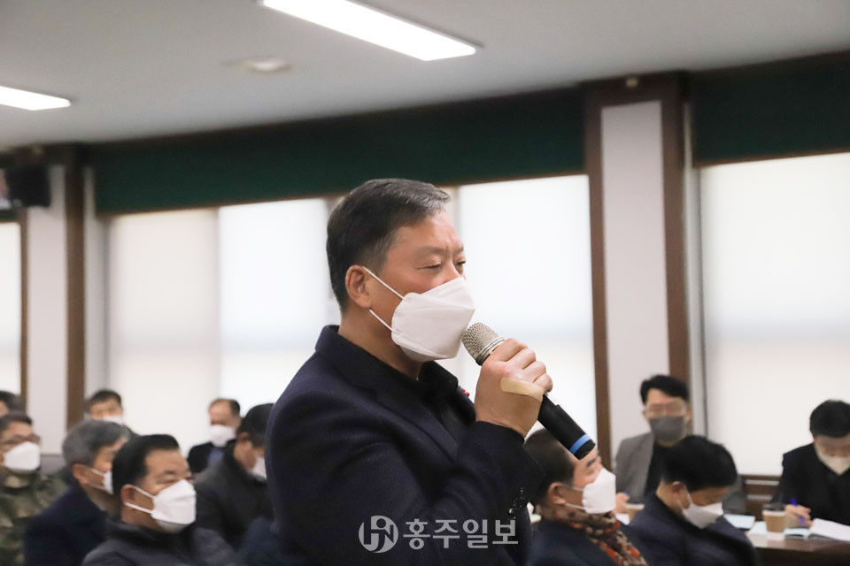 서부면이장단협의회장 장전훈 이장.