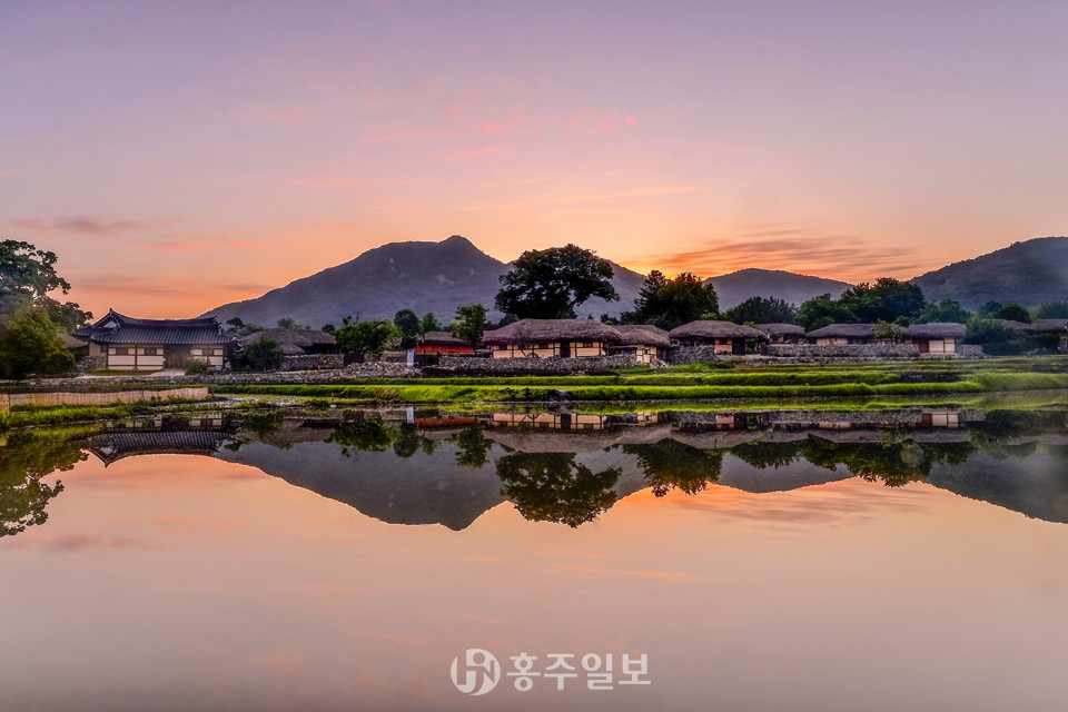 아산 외암마을.