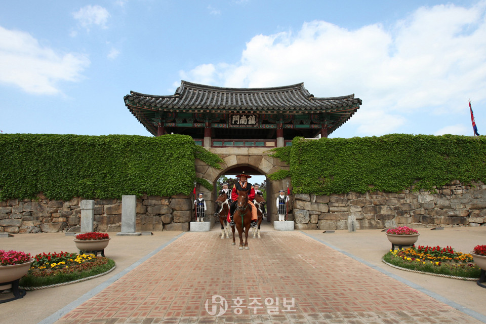 서산 해미읍성.