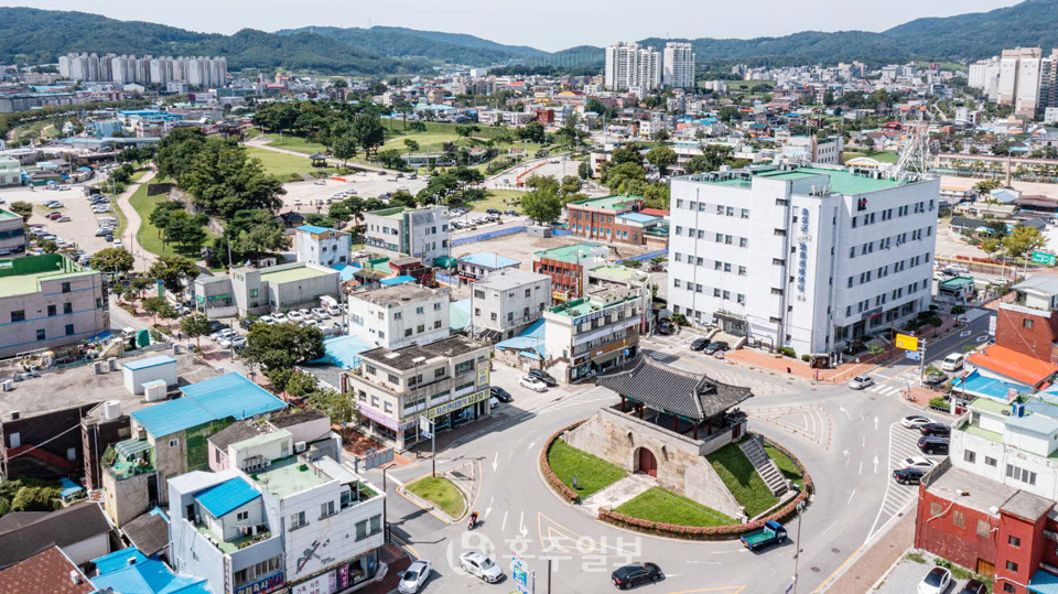 동학농민혁명군 홍주성 전투지.