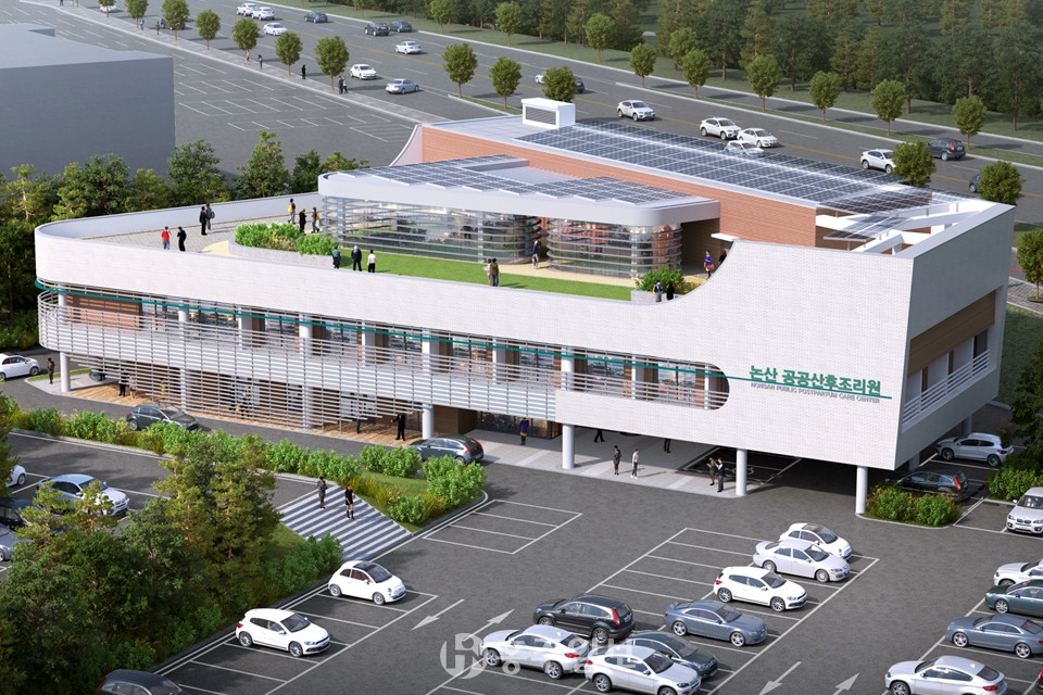 논산공공산후조리원 조감도.