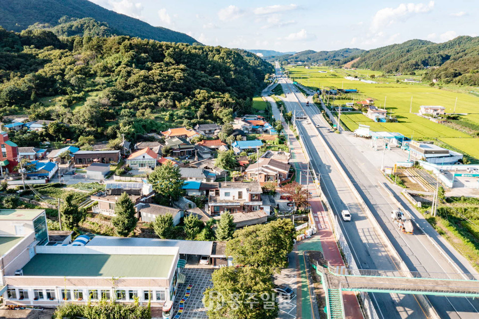 공주 효포·웅치 동학농민군 전투지.