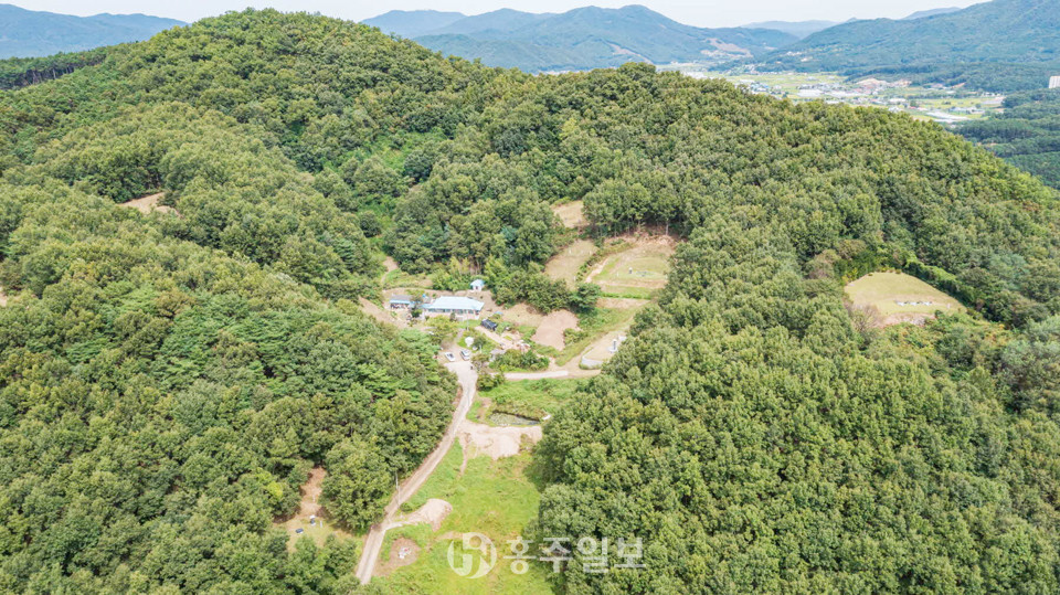 천안 세성산 동학농민군 전투지.