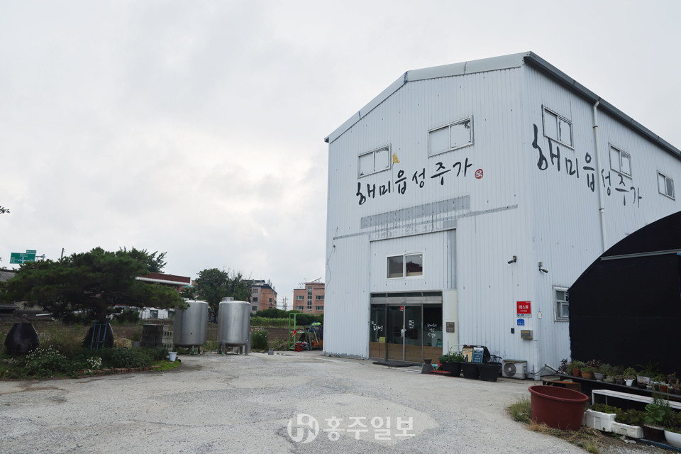 해미읍성주가 전경.