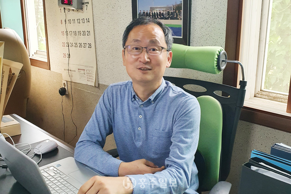 농업회사법인(주) 성우 이도헌 대표.