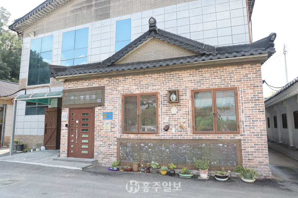 서천 ‘한산소곡주 양조장’ 전경.