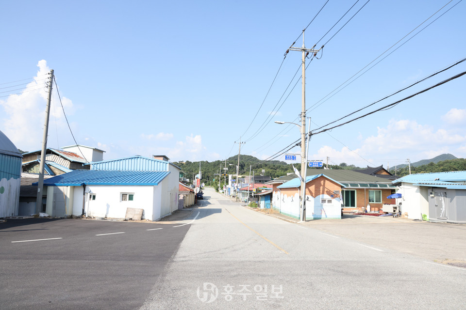 청양 목면장터.