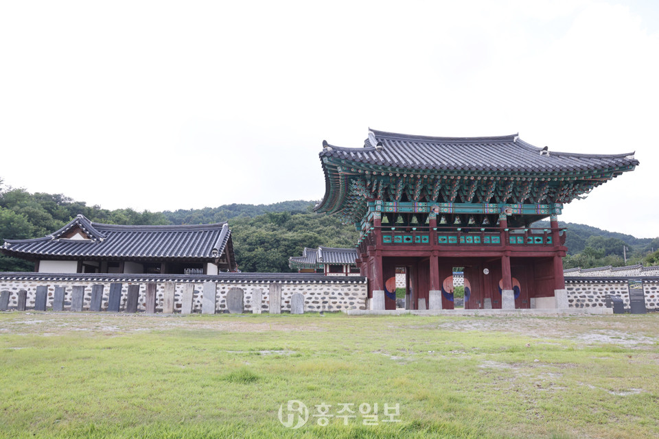 부여 홍산관아 동학농민군 점령지.