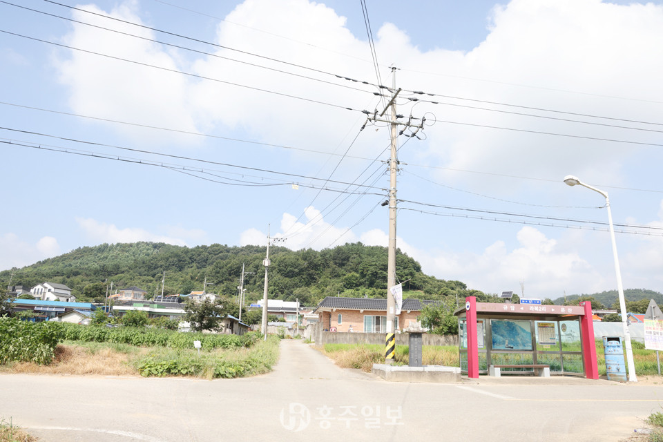 부여 건지동 동학농민군 학살터(부여 규암면 나복리 건지말).