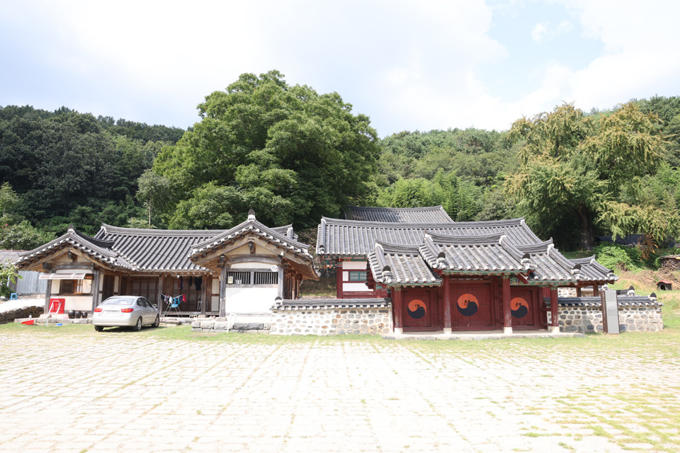 부여 홍산향교 동학농민군 점령지.