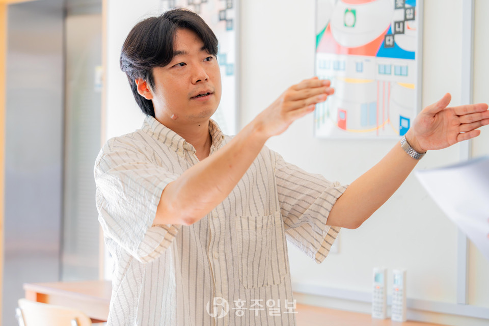 류영관 둥근숲사회적협동조합 이사장.