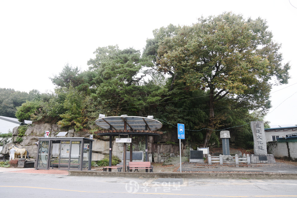 금산 동학농민혁명 제원장터 봉기지.