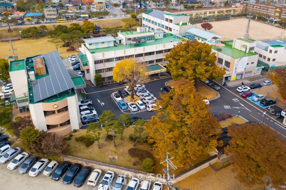 홍성 군청 전경