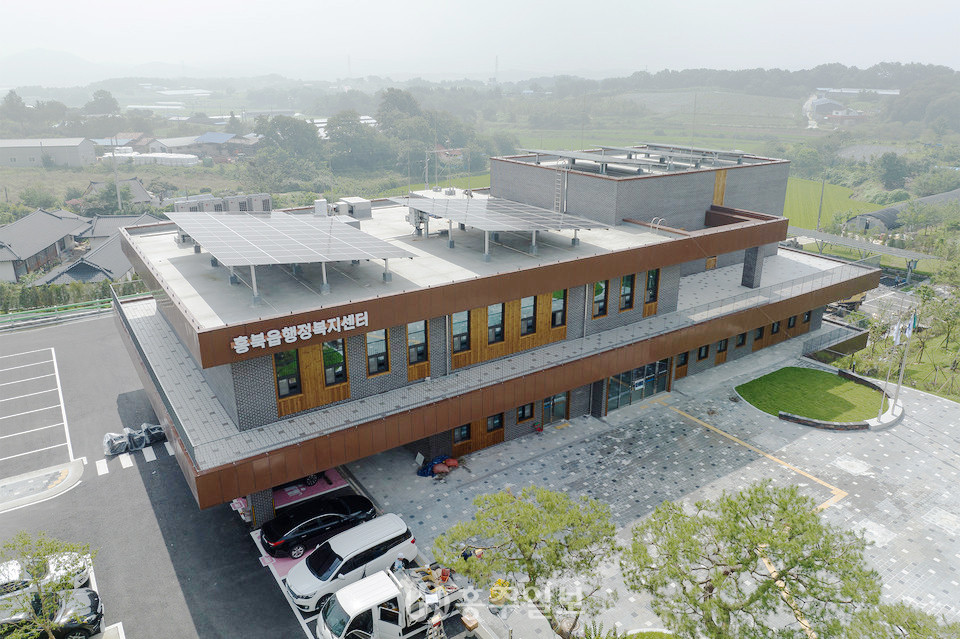 홍북읍행정복지센터 전경.