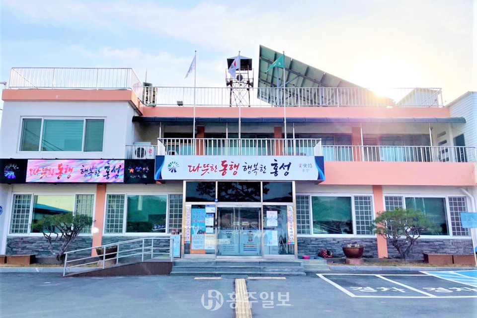 금마면행정복지센터 전경.