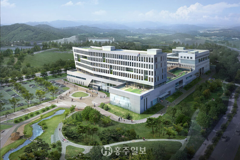 충남교육청 조감도.